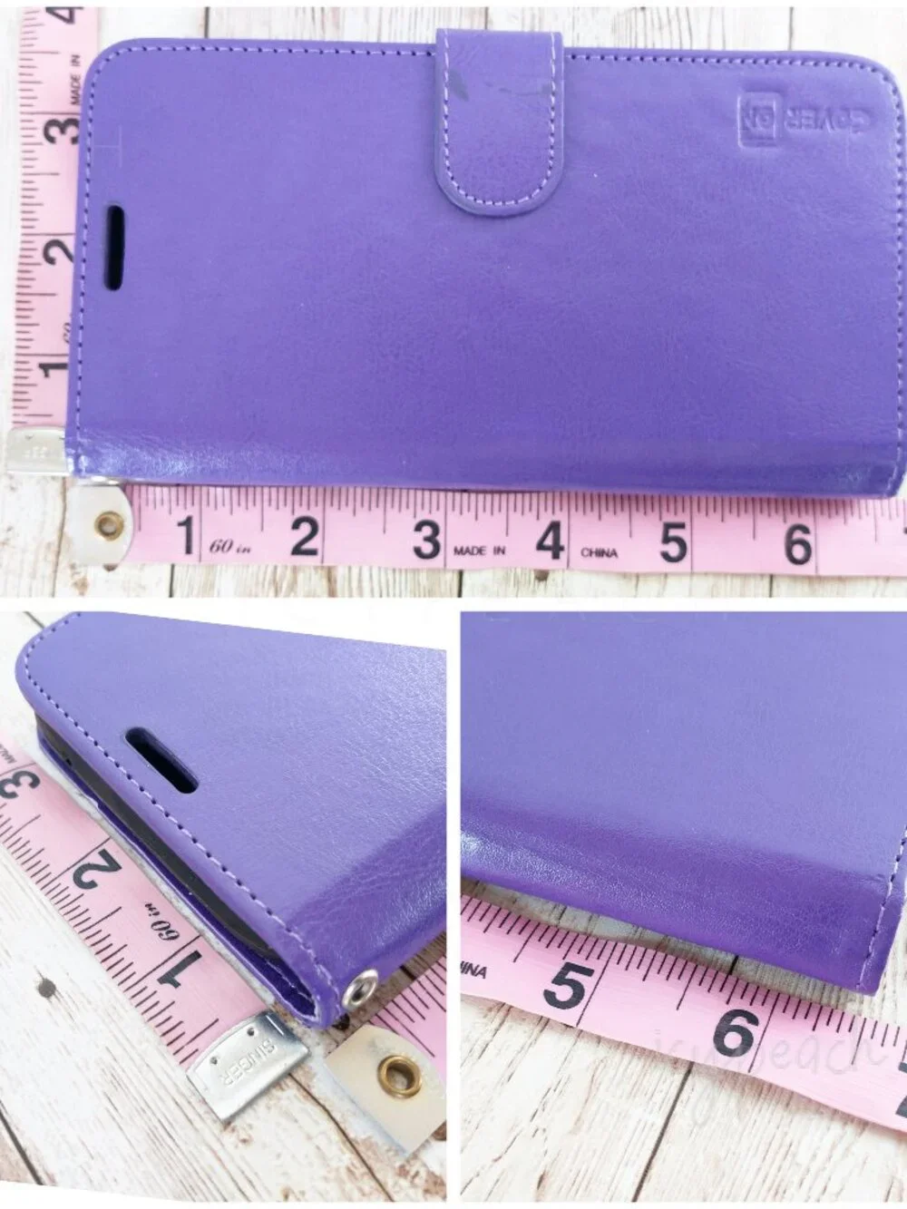 CoverON Phone Case Wallet Motorola Moto G Power 2020 Case Purple RFID Blocking